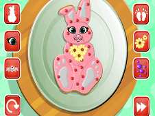 Easter Bunny Cookie Decor