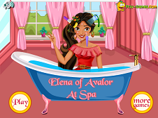 Elena of Avalor at Spa