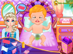 Elsa Babysitter Online