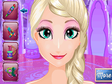 Elsa Face Art