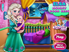 Elsa Mommy Room Deco