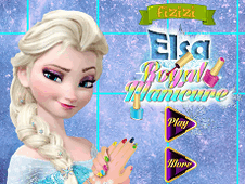 Elsa Royal Manicure