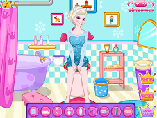 Elsa Toilet Decoration Online
