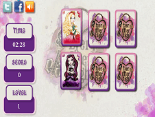 Ever After High Memory Cards