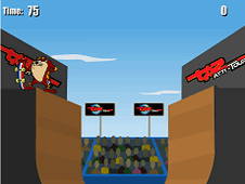 Extreme Taz Skateboard Halfpipe Online