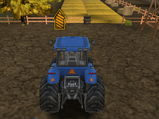 Farm Tractor Driver 3D Parking Online