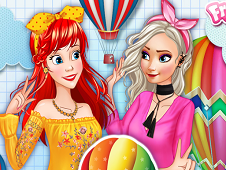 Fashion and Princesses Balloon Festival Online