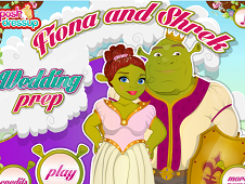 Fiona and Shrek Wedding Prep