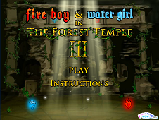 Fireboy and Watergirl in The Forest Temple 3 Online