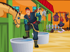 Frozen Kristoff Stable Cleaning