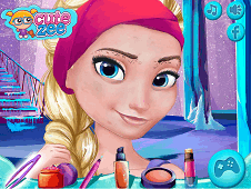 Frozen Prom Make-Up Design