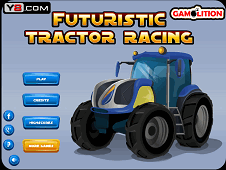 Futuristic Tractor Racing