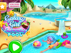 Galaxy Girl Swimming Pool Online