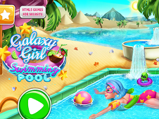 Galaxy Girl Swimming Pool