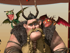 Gobber hits the Dragons