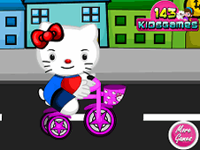 Hello Kitty Bicycle Accident