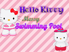 Hello Kitty Messy Swimming Pool