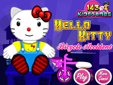 Hello Kitty Bicycle Accident