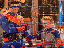 Henry Danger and Captain Man Puzzle