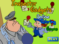 Inspector Gadget Online Coloring Online