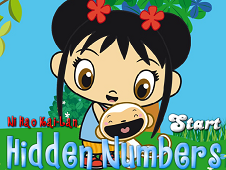 Kai Lan Hidden Numbers