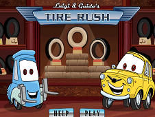 Luigi And Guido Tire Rush Online