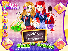Manga Princesses Back To School Online