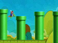 Mario And Yoshy Flappy Adventure 