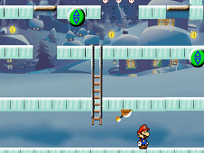 mario ice skating game mario ice skating game