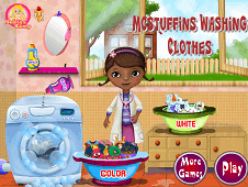 McStuffin Washing Clothes