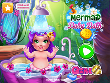 Mermaid Baby Bath