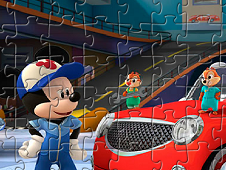 Mickey and the Roadster Racers Puzzle Online