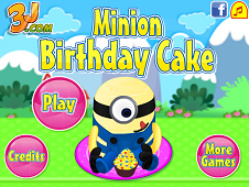 Minion Birthday Cake