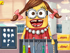 Girl Minion Dentist