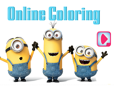 Minions Online Coloring