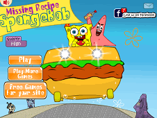 Missing Recipe Spongebob Online