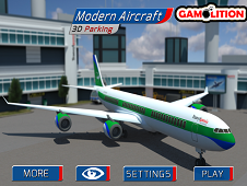 Modern Aircraft 3D Parking