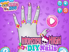 Monster High DIY Nails