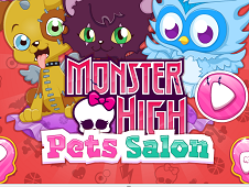 Monster High Pets Salon Online