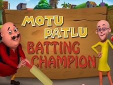 Motu Patlu Batting Champion Online