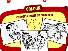 Mr Bean Coloring Online