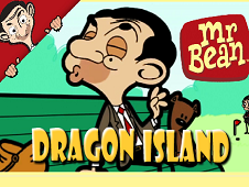 Mr Bean Dragon Island Online