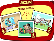 Mr Bean Jigsaw Online