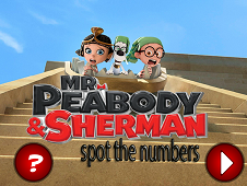 Mr. Peabody And Sherman Spot The Numbers Online