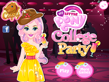 My Little Pony College Party
