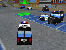 Police Cars Parking