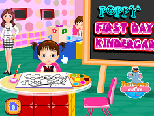 Poppy First Day In Kindergarten