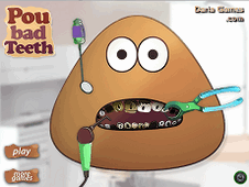 POU TOOTH PROBLEMS jogo online gratuito em