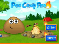 Pou Camp Fire