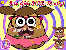 POU VAI NO DENTISTA, JOGO DO POU, POU GAMES, KIDS TV BR